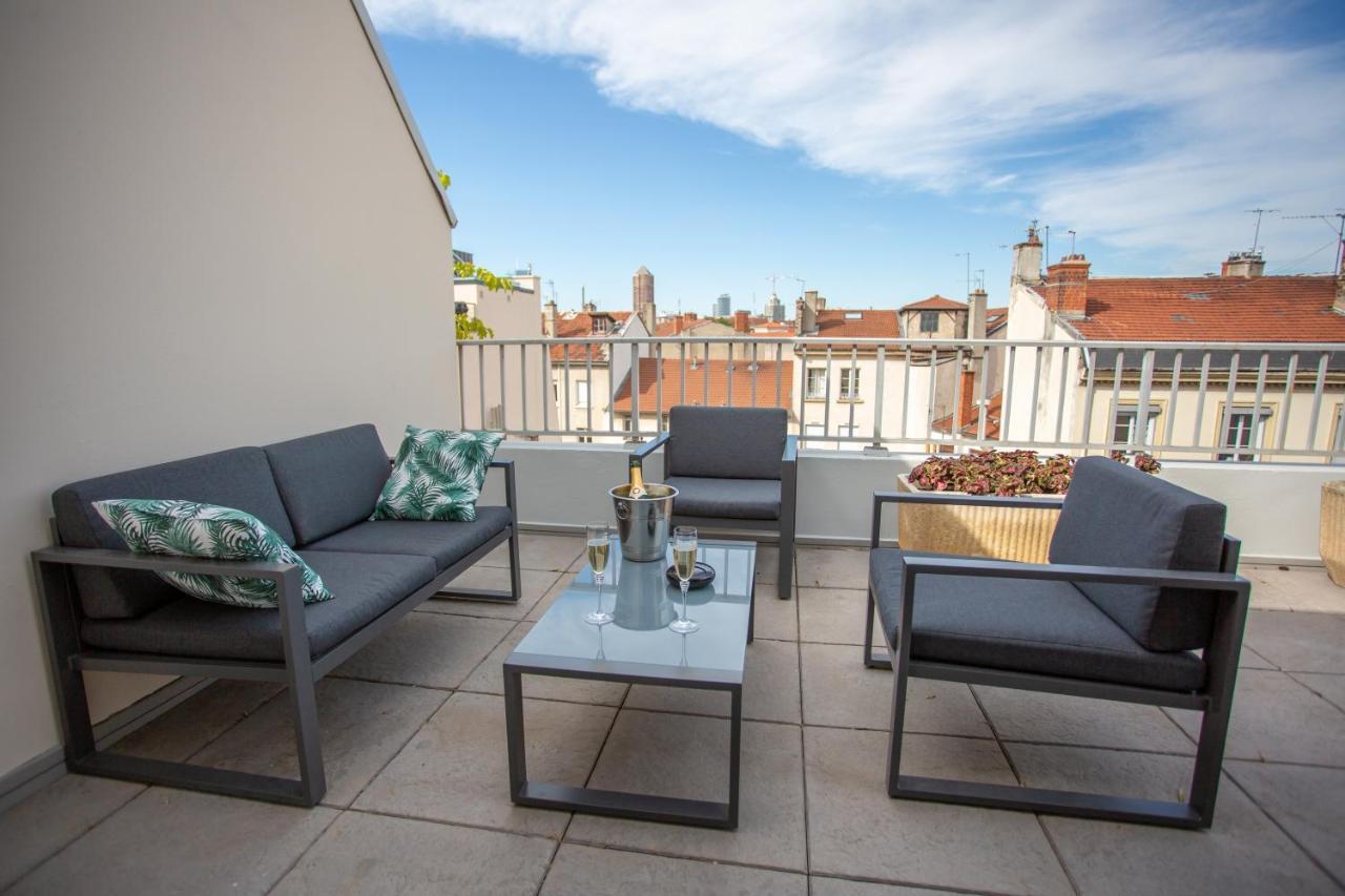 Lyon Premium - 7E Ciel Rooftop Panoramique Bagian luar foto
